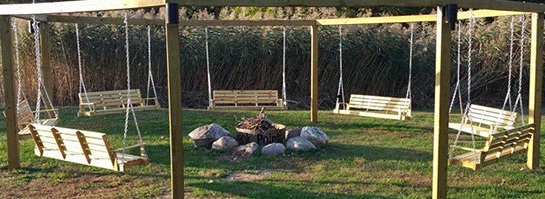 Enjoy the Brook Pointe Blog while relaxing at our cozy fire pit. 