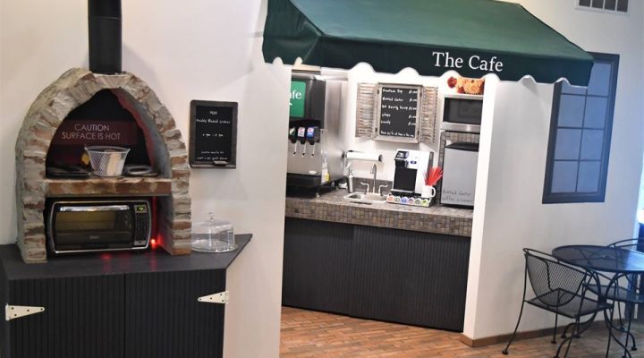 Fully equipped kitchen interior at Brook Pointe Resort