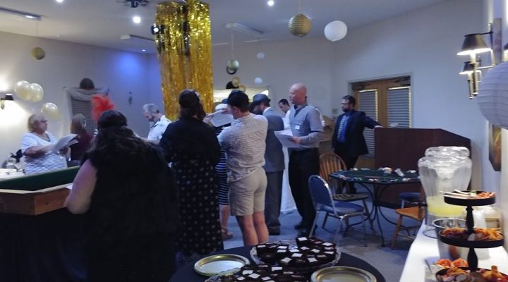 Event gathering with guests at Brook Pointe Resort Syracuse Indiana