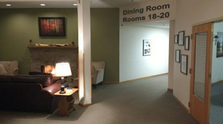 Brook Pointe Resort lobby interior with seating area